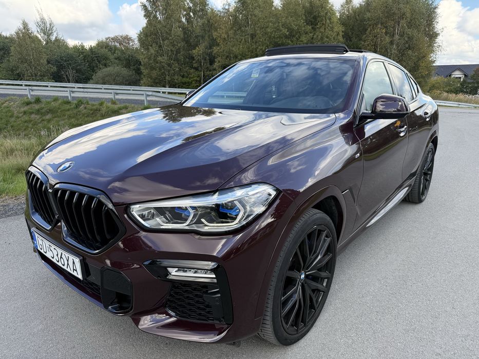 Bmw x6 m50i 39tys km ! Polski salon ! 1wł