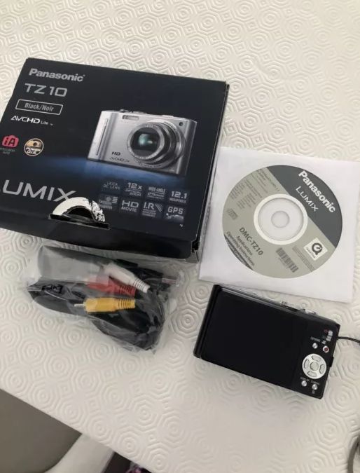 Máquina Fotográfica Panasonic Lumix TZ-10