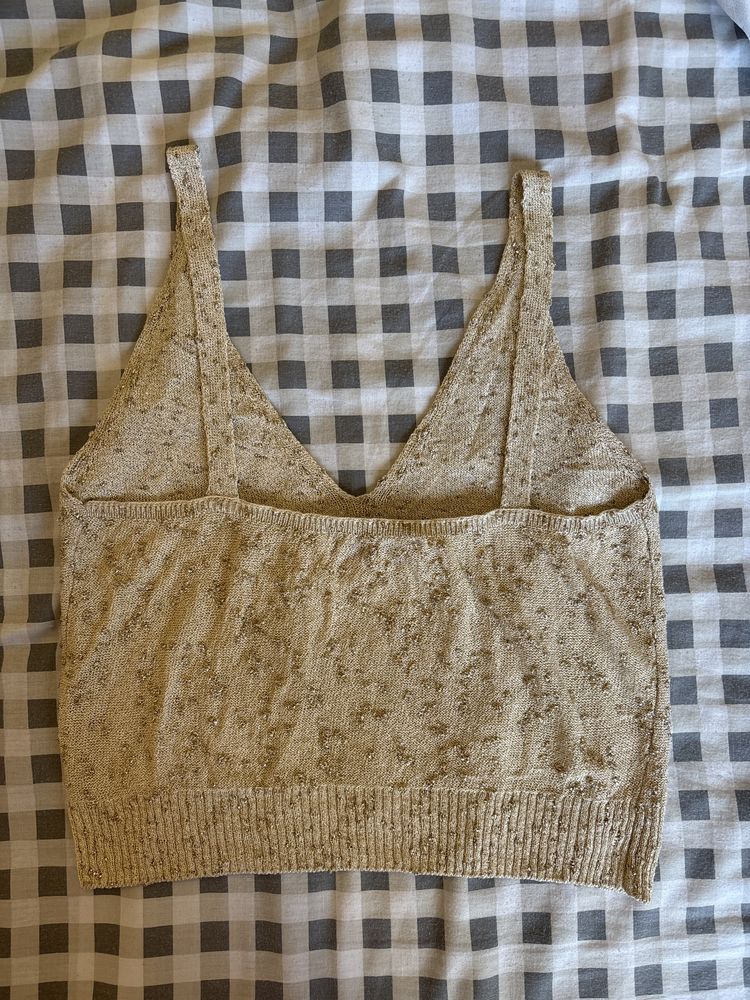 Вʼязаний топ Zara S