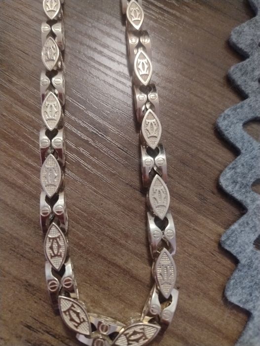 Złoty łańcuch cartier