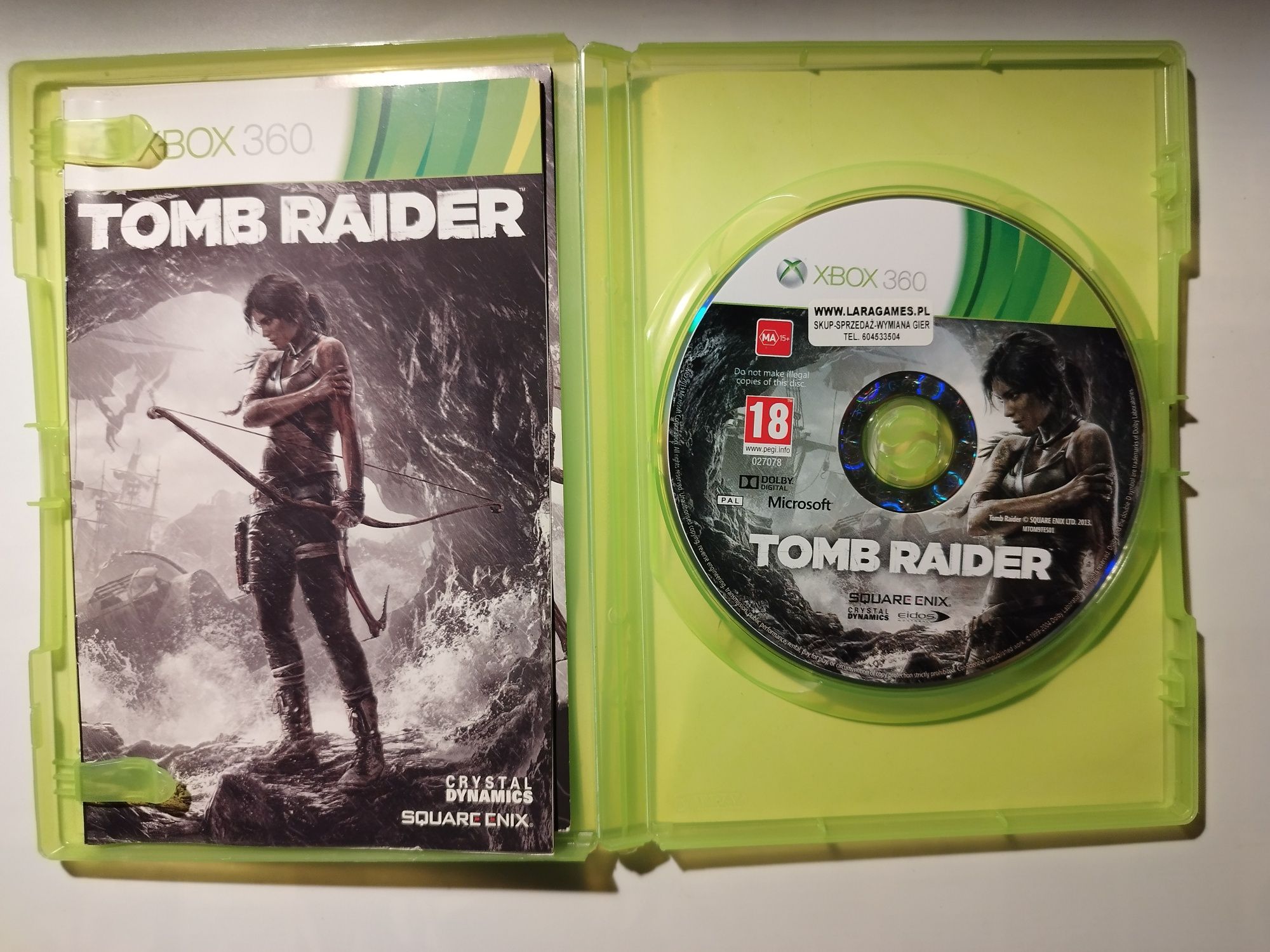 Gra Tomb Raider na Xbox 360