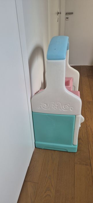 Zestaw niania przewijak pralka fotelik do karmienia zlew dla lalek