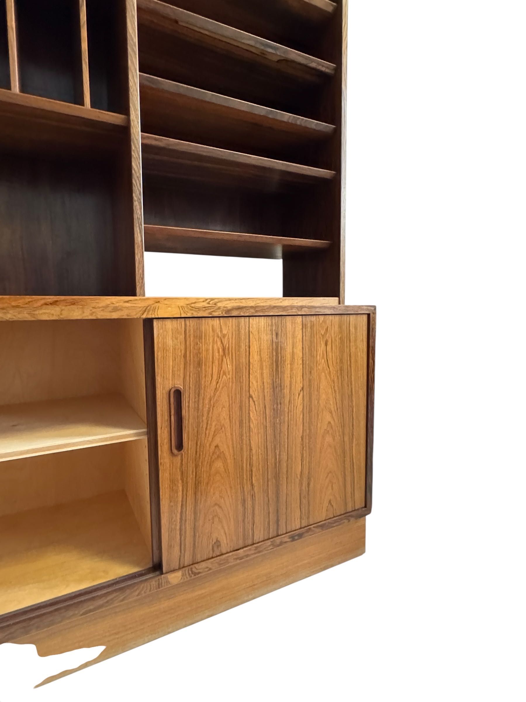 2 Regały w stylu Mid-Century Modern z palisandru od Hundevad, lata 60