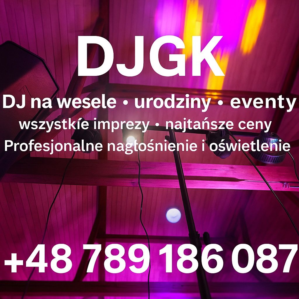 DJ na imprezę – Wesela, 18-stki, Urodziny |Profesjonalnie i Tanio