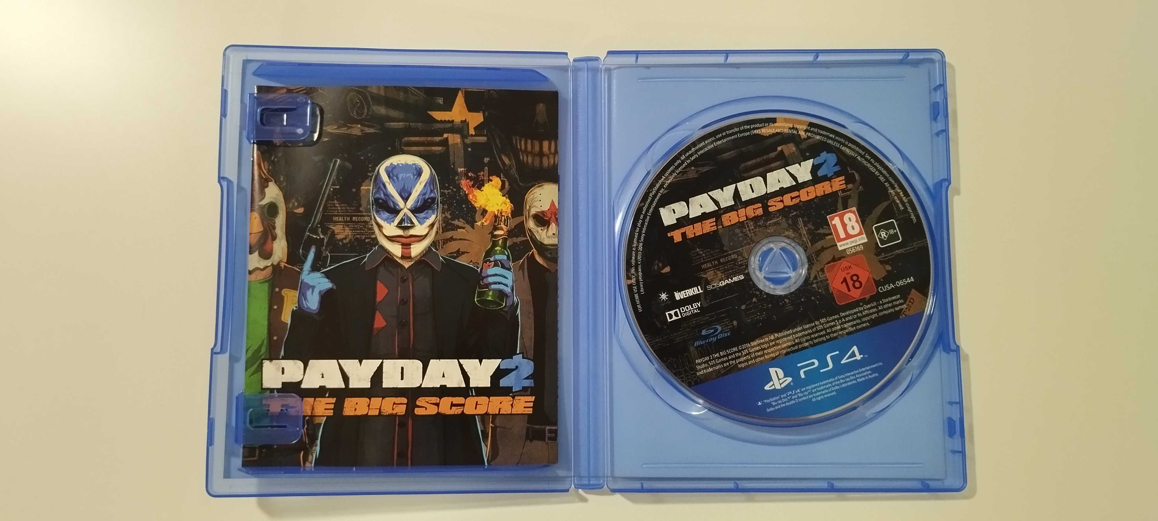 Payday 2: The Big Score Playstation 4 PS4