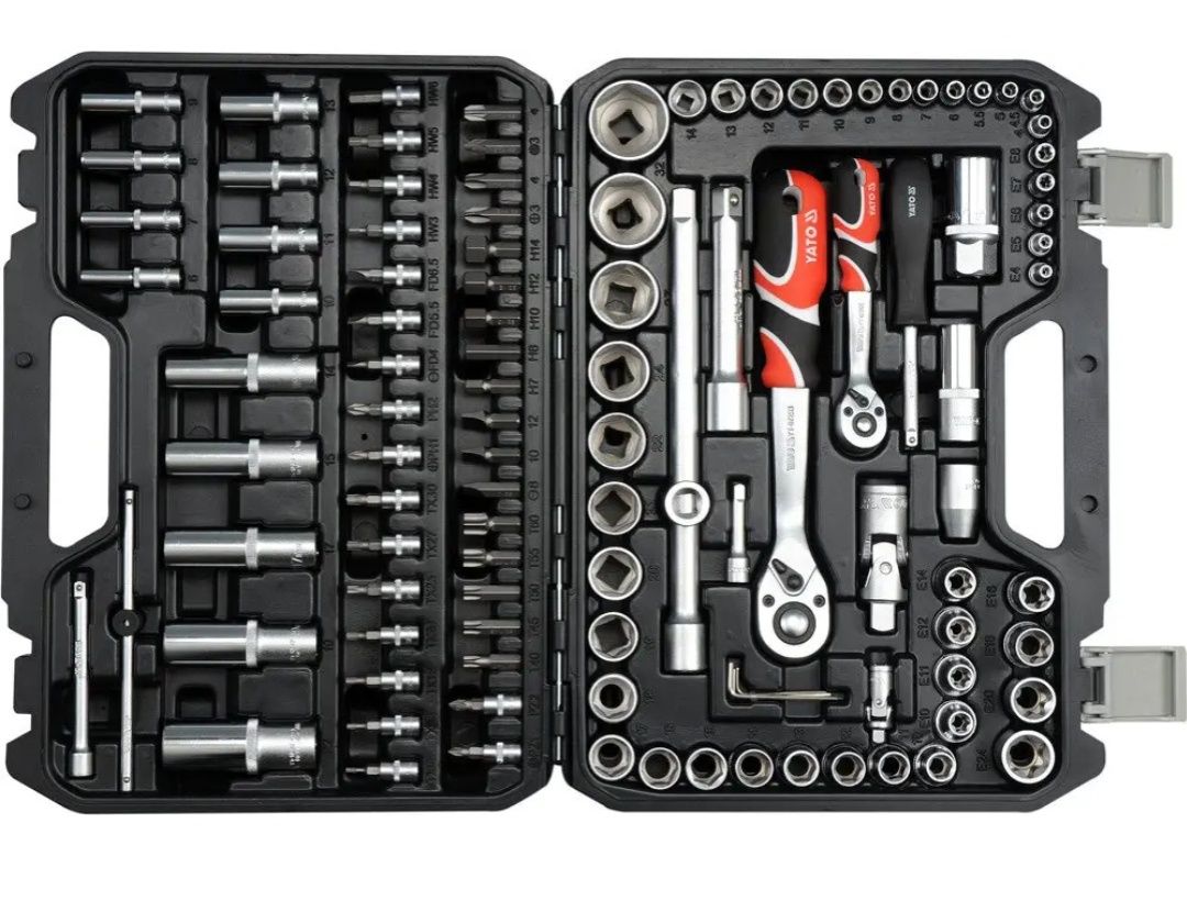 Набір інструментів 1/2, 108 пр. Yato YT-38791