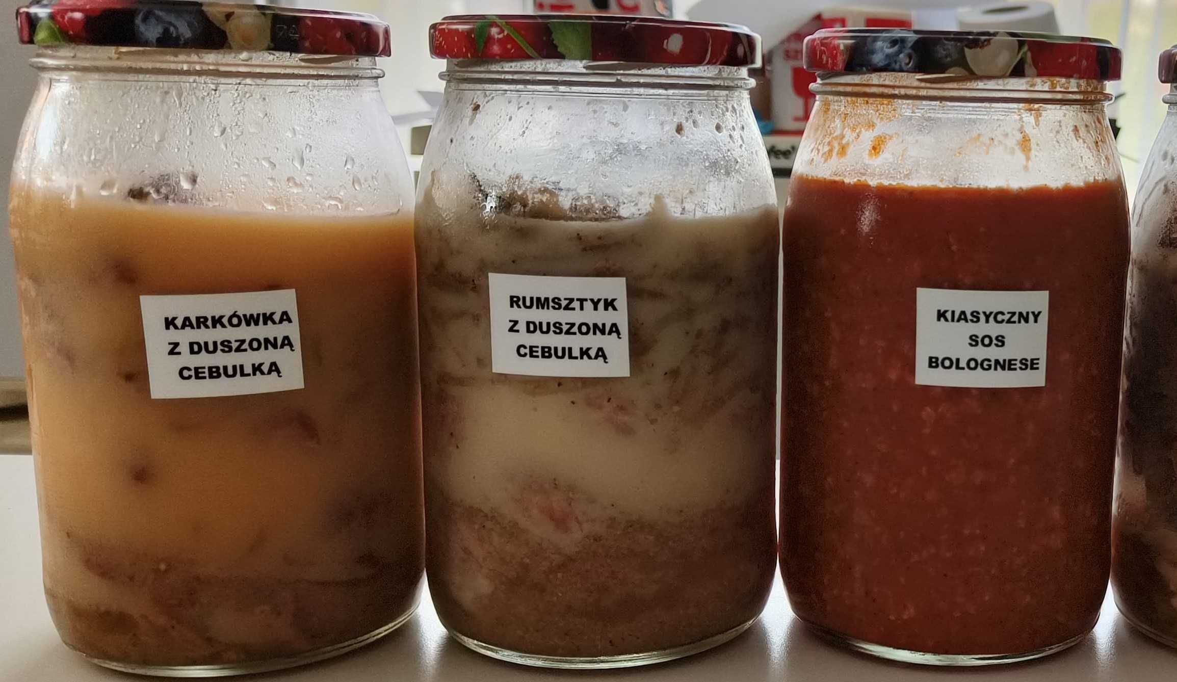 Dania obiadowe wekowane w słoikach 0,9 l 10 szt. najnowsze propozycje
