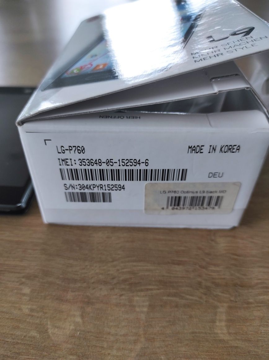 Telefon LG -P760  uszkodzony