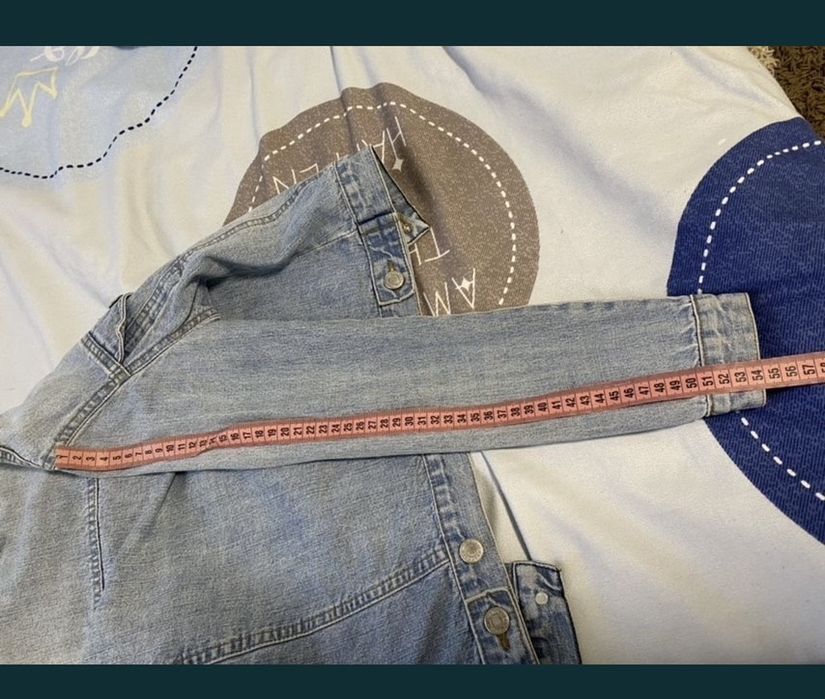 Джинсова куртка на діачинку джинсовий піджак на підлітка