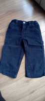 Sonoma spodnie chłopięce sztruksowe, granatowe na 18 msc. rozm. ok. 80