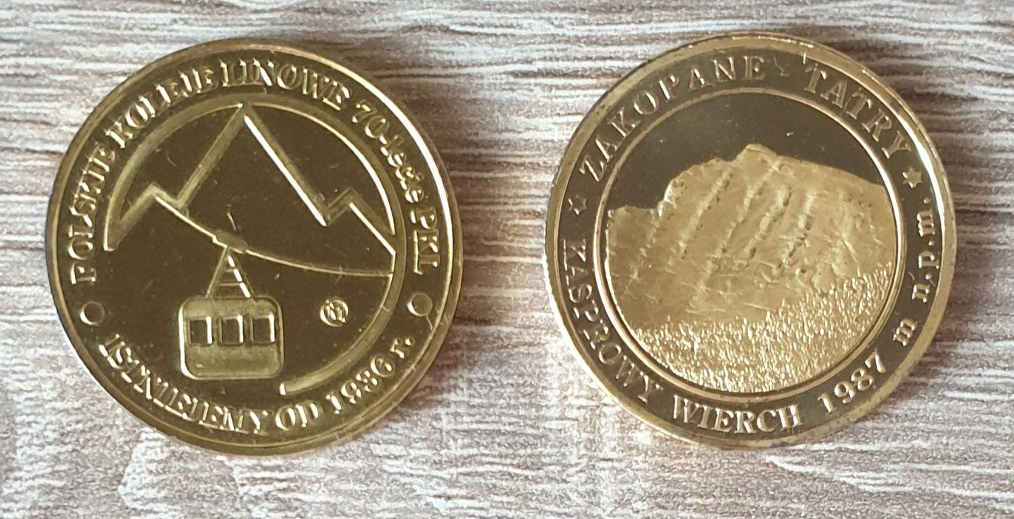 Górskie monety kolekcjonerskie