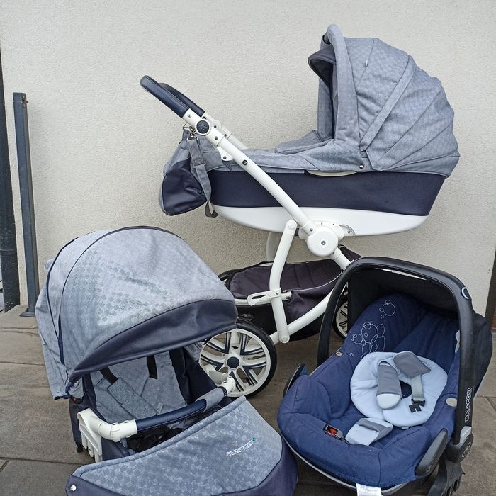 Wózek 3/1,4/1 Bebetto Torino fotelik maxi Cosi