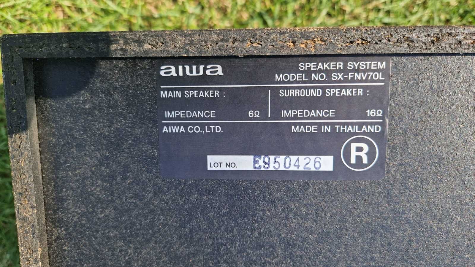 Kolumny AIWA - 2 drożne komplet - wieża aiwa