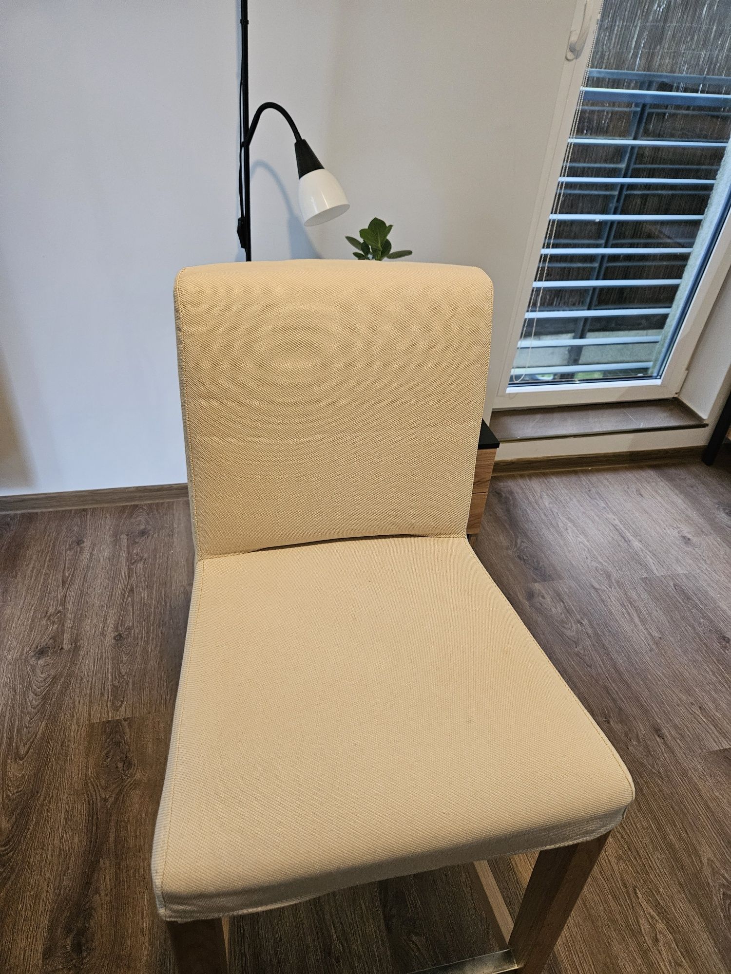 IKEA BERGMUND 2 Stołeka barowy z oparciem