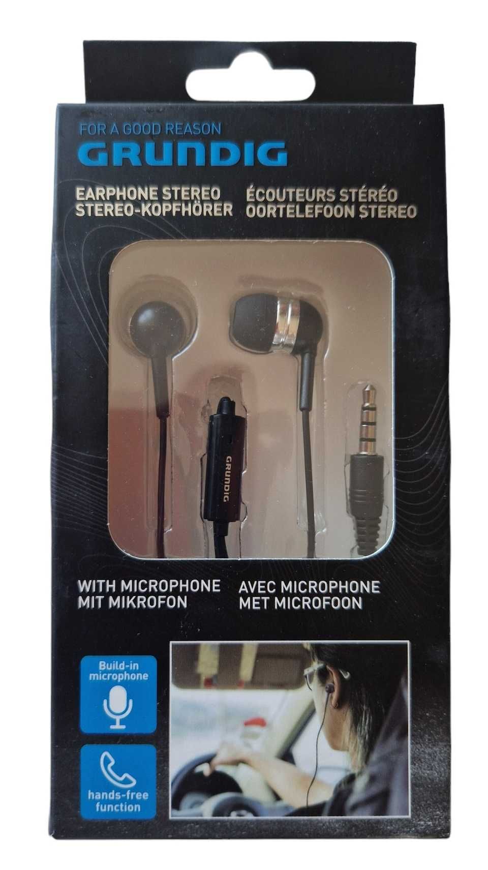 Słuchawki z mikrofonem funkcja hands-free