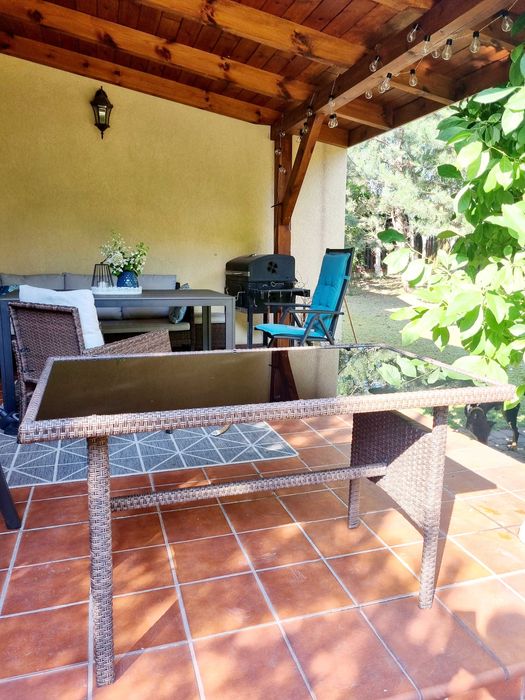 Stół ogrodowy z technorattanu