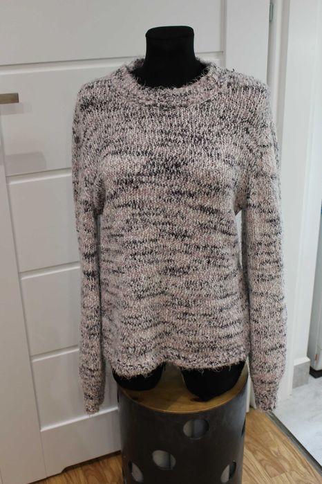 Sweter włochaty oversize