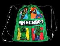 Worek, torba sportowa Minecraft 40x34 cm