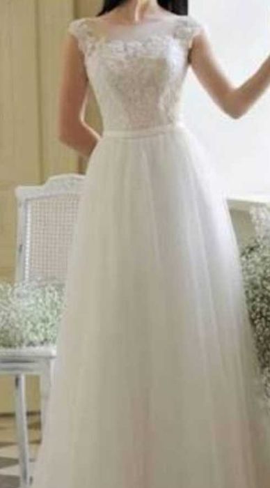 Suknia ślubna MIDI na przebranie ślub cywilny Afeodyta