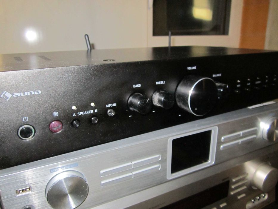 wzmacniacz AUNA  HI-FI AV2-CD608 BT,  100 Wat. BT