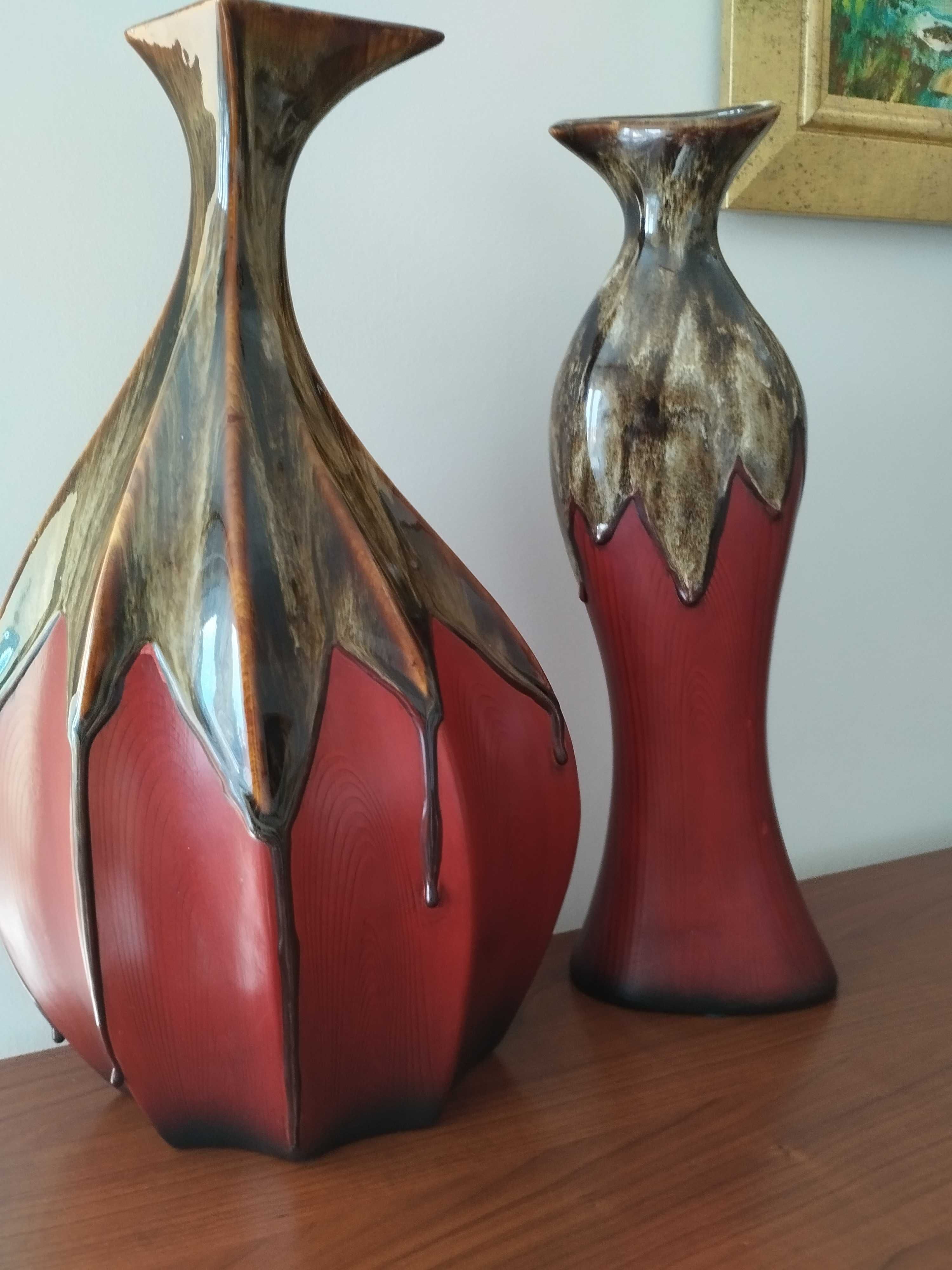 Wazon, wazony dekoracyjne wysokie 46 cm  2 sztuki