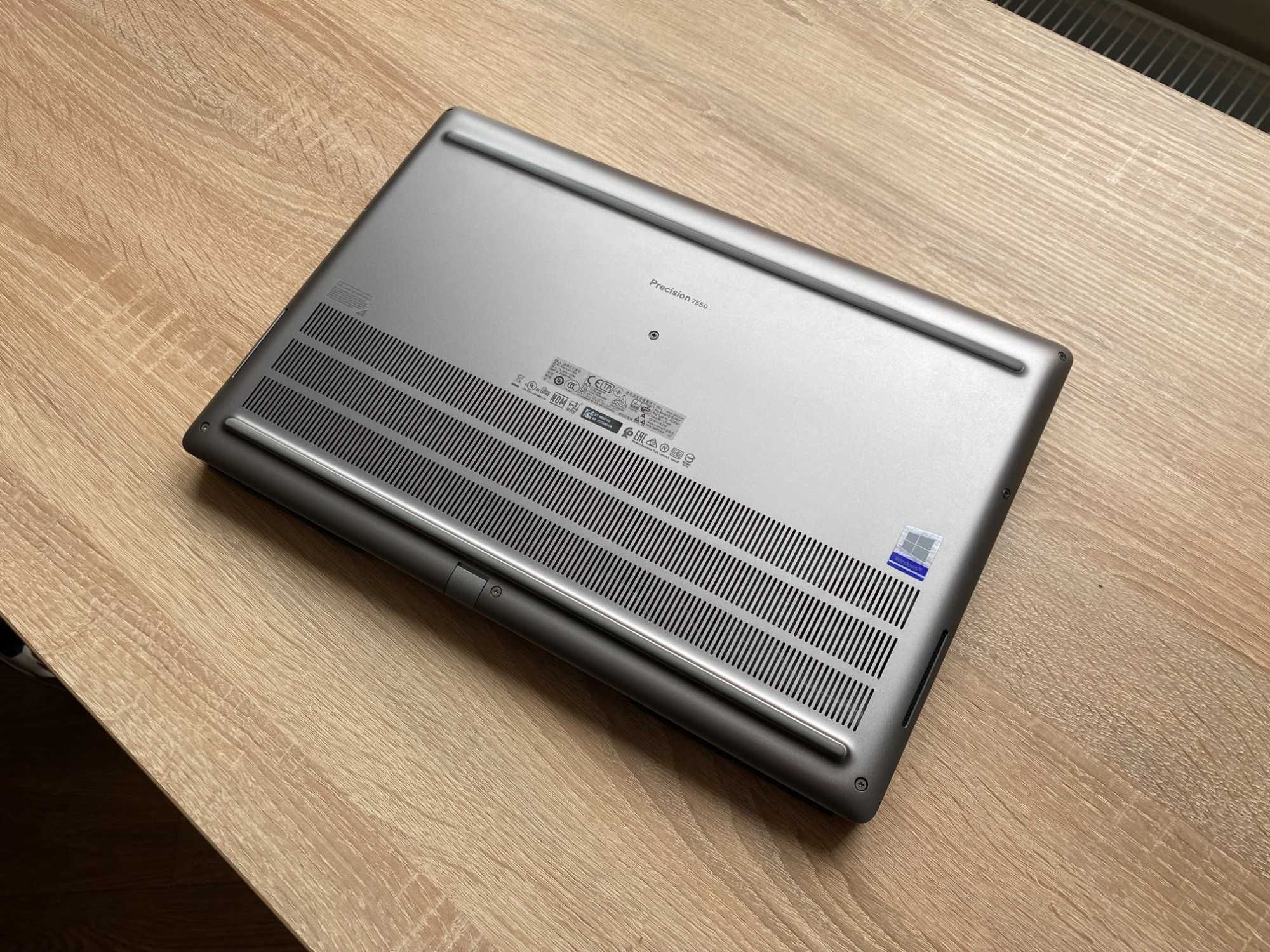 2022p Dell Precision 7550 i7-10850H _48gb DDR4_Nvidia Quadro_512gb SSD
