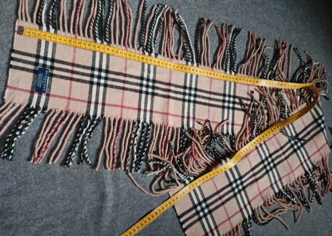 Szalik kaszmir Burberry
