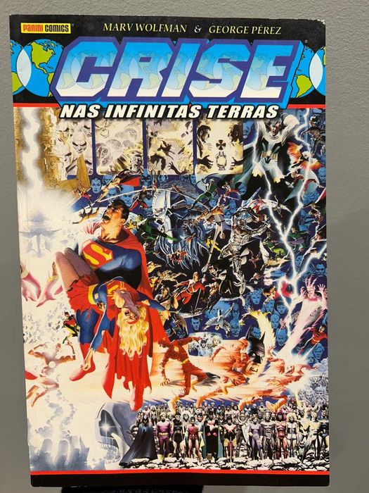 BD DC Comics - Crise Nas Infinitas Terras