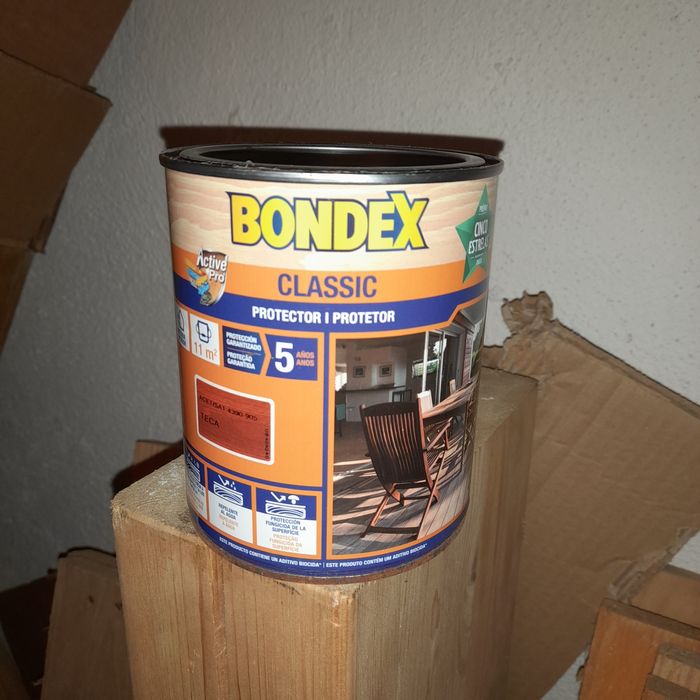 Bondex classic e Tinta interior
