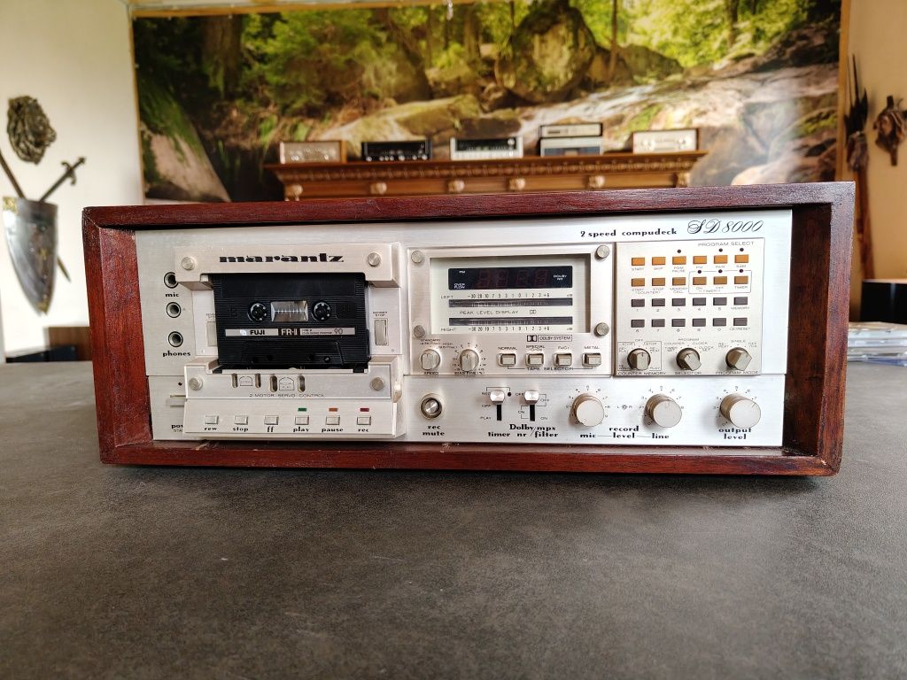 magnetofon deck Marantz SD -8000,stan wizualny i techniczny bardzo dob