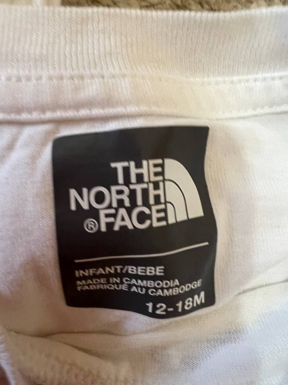Футболка дитяча The North Face На 12-18 місяців 1-1.5 роки котонова