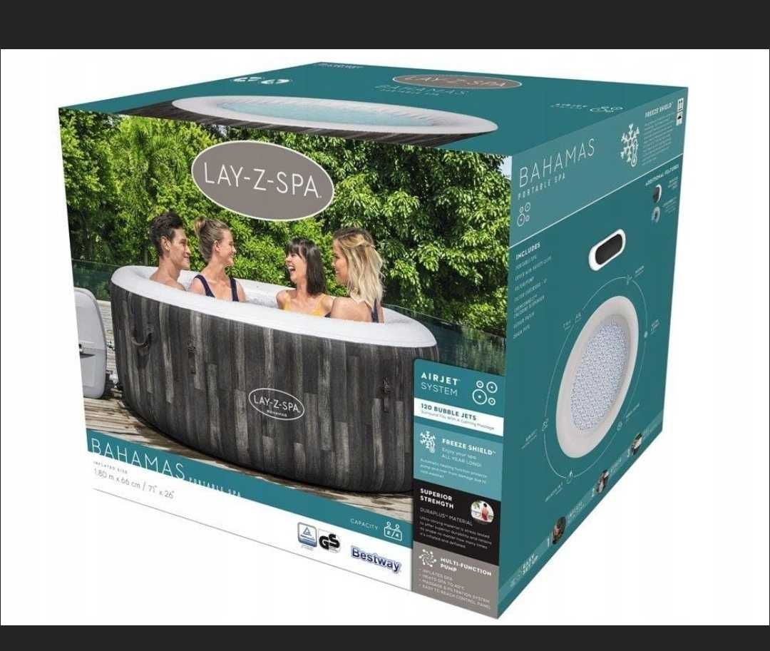 Jacuzzi ogrodowe dmuchane podgrzewana woda nowe.4 osobowe
