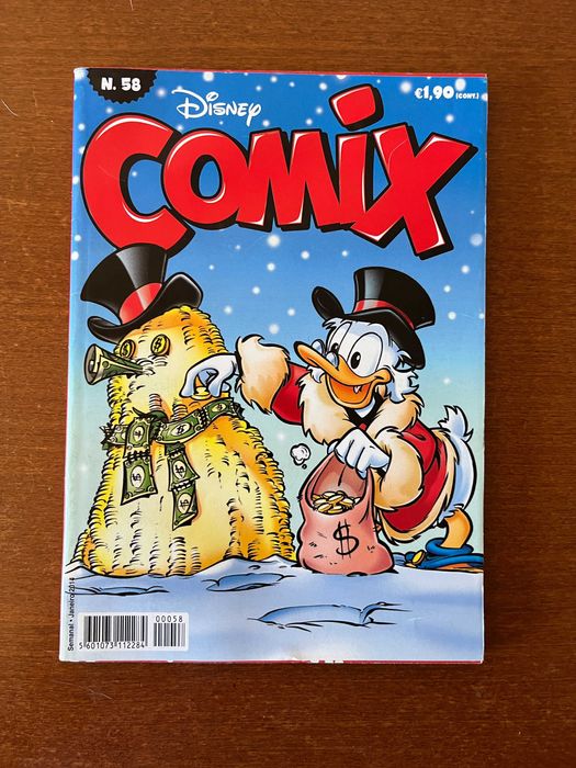 Banda desenhada Comix - nº 58, 59 e 60