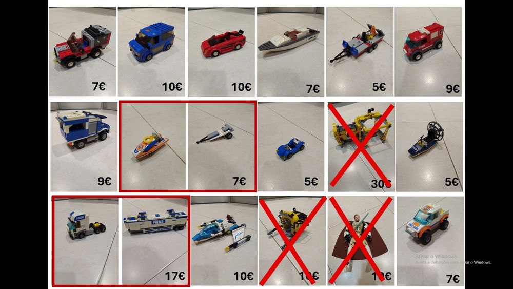 Conjunto de Legos - City/ Creator/ Star Wars