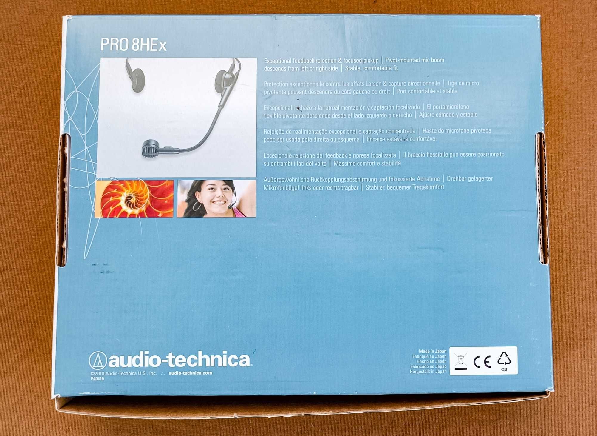 Гарнітура головний мікрофон Audio-Technica PRO 8 HEX made Japan