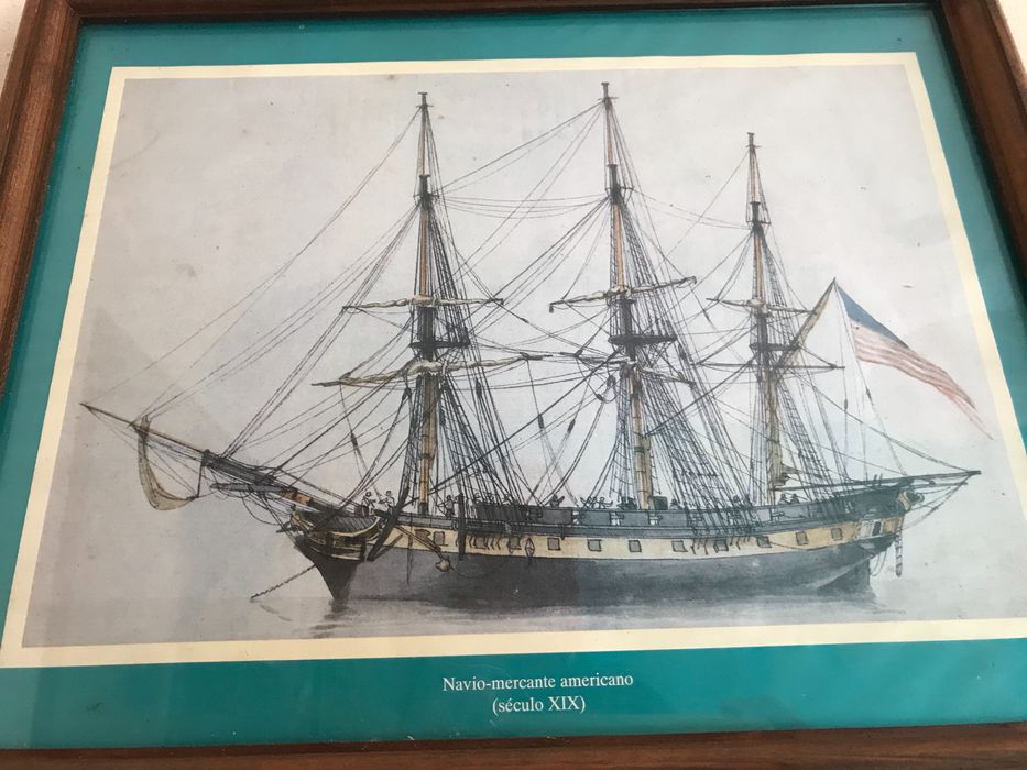 Quadros barcos históricos (4 quadros)