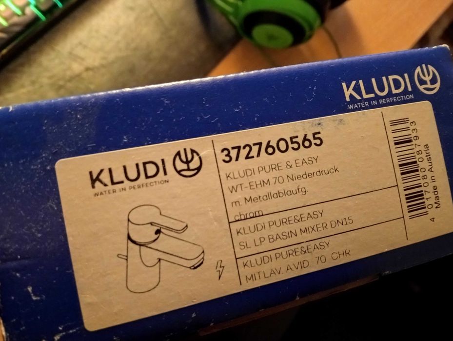 Bateria łazienkowa Kludi Pure