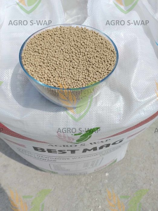 Wapno nawozowe granulowane magnezowe węglanowe czarna kreda PRODUCENT