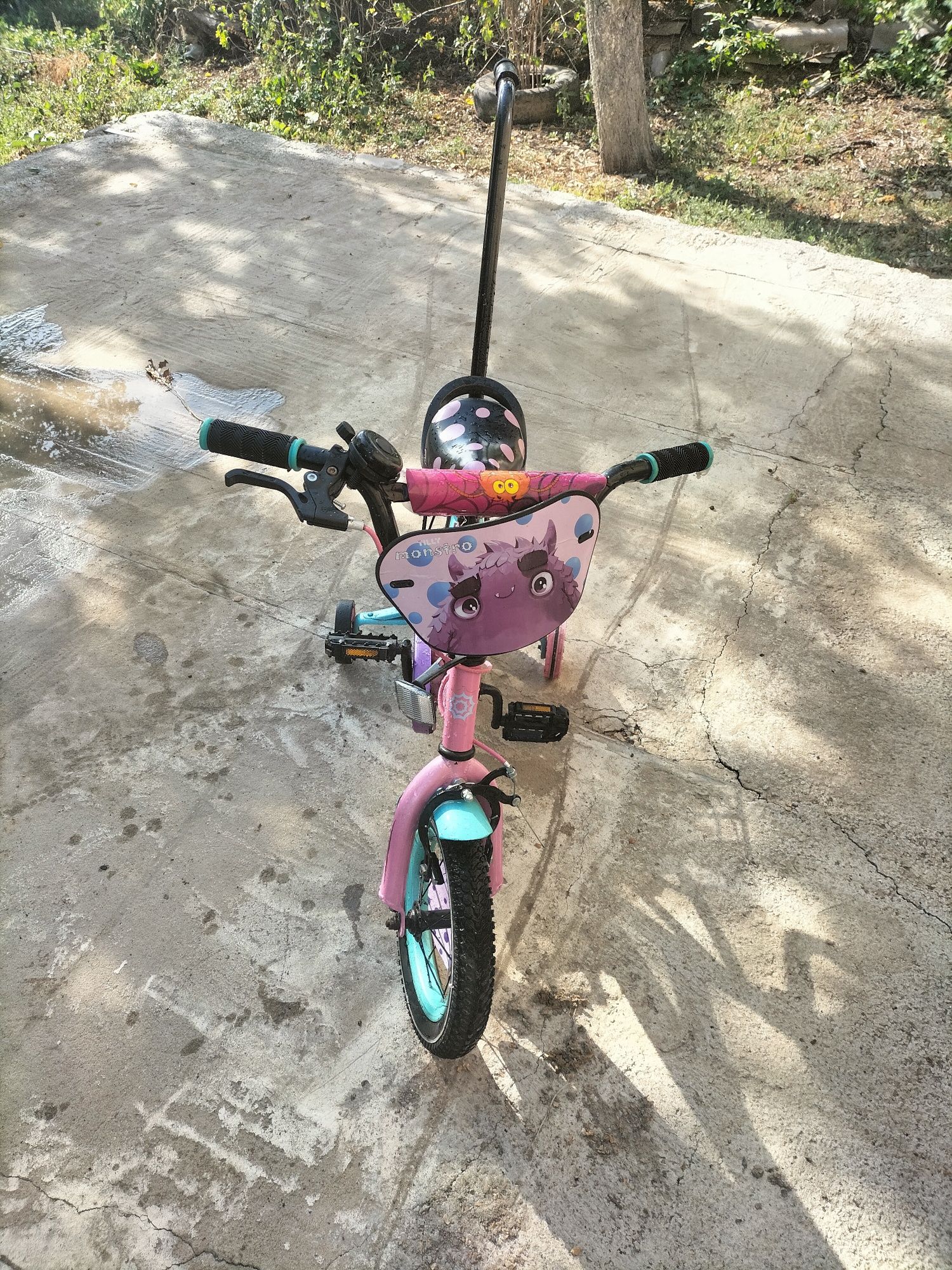 дитячий велосипед з батьківською ручкою