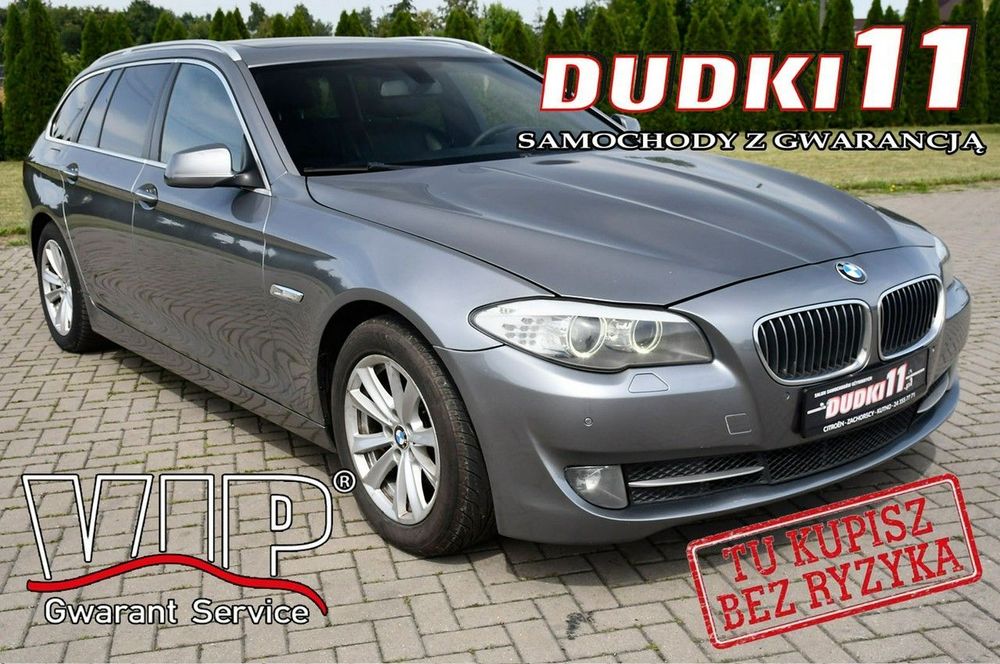 BMW Seria 5 2,0D Dudki11 Skóry,Duża Navi,Podg.Fot.Panorama Dach.Ledy