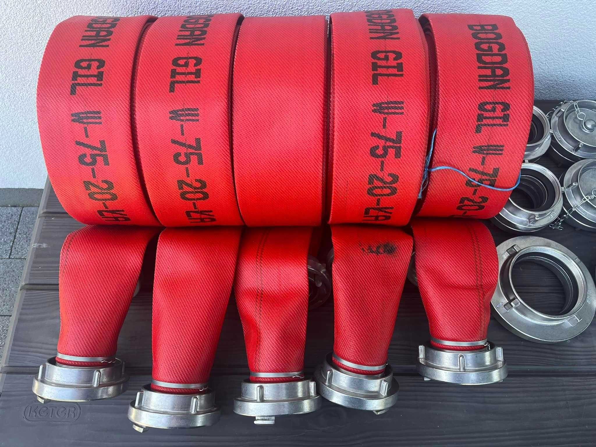 Wąż strażacki HARDFLEX 102 / 4" / 20m powlekany zewnętrznie