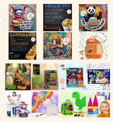 Zdjęcia fotograf produktowy allegro grafiki social media