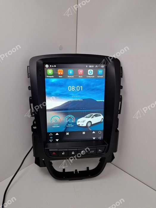 Auto Radio Opel Astra J  2Din Ano 2009 até 2013