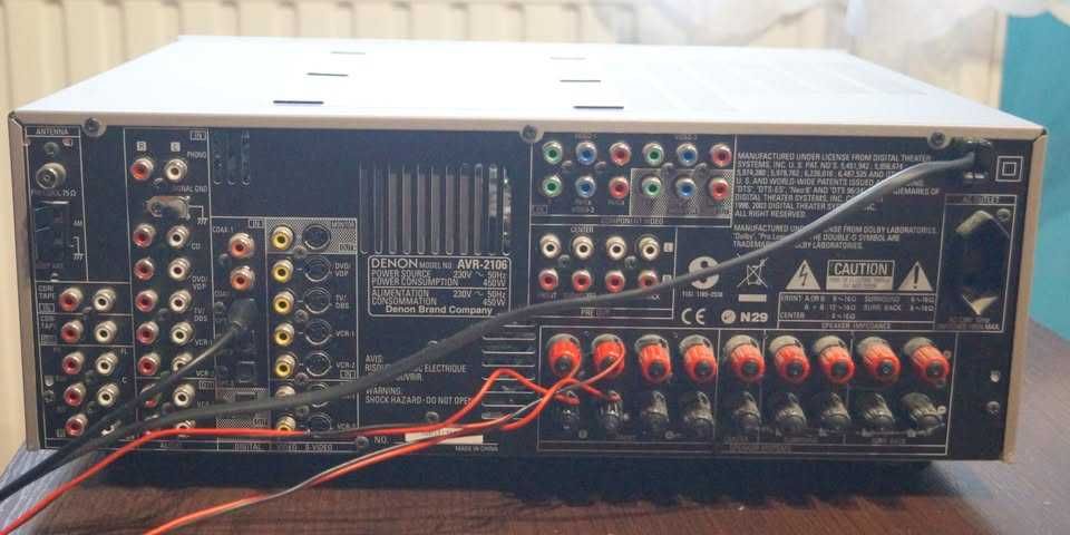 Amplituner STAN PERFEKT!!! Denon AVR 2106+Pilot oryginalny Wysyłka