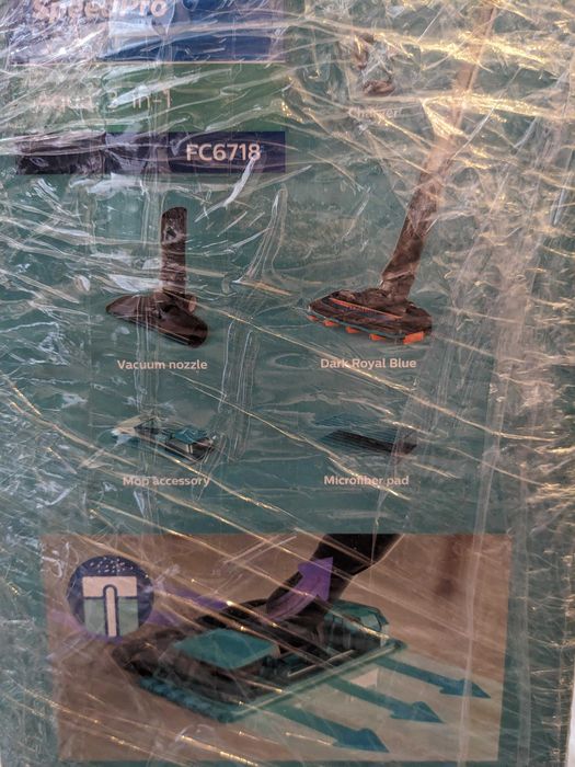 Миючий бездротовий пилосос PHILIPS SpeedPro Aqua FC6718