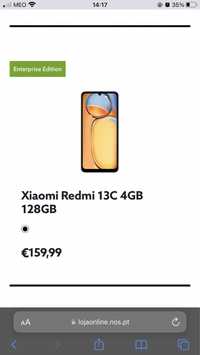 Redmi 13C na caixa