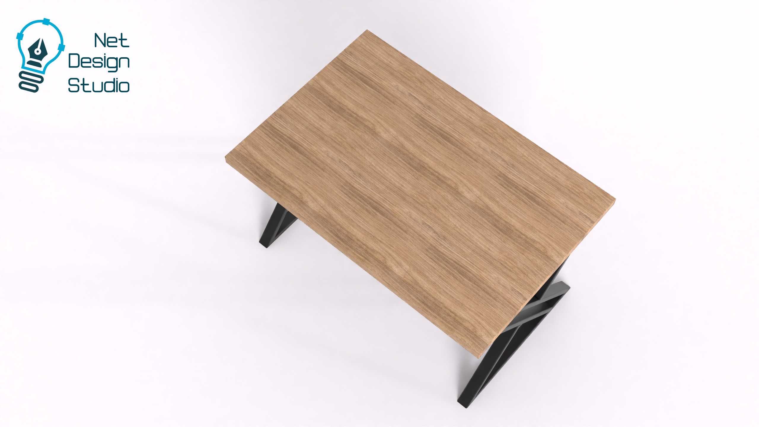 Stół w stylu LOFT, Model-1, pliki DXF oraz PDF