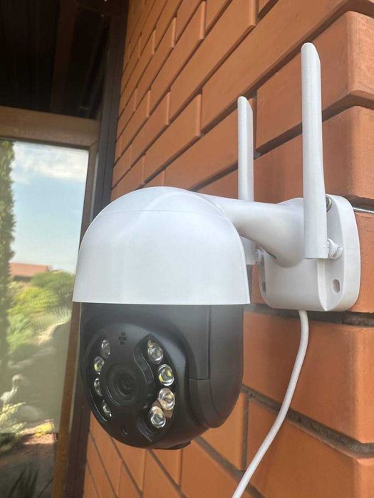 ℹ️ IP камера с удаленным доступом уличная поворотная. wi fi камера.