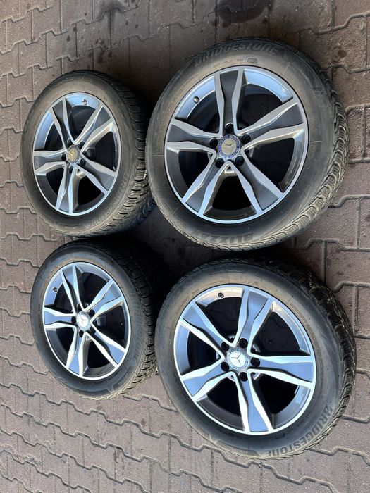 Kola zimowe 17 cali Mercedes C Class 7J, ET 48,5