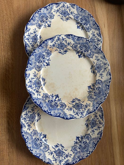 Stare belgijskie talerze DORDRECH B.F.K